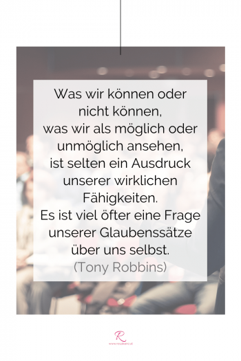 TonyRobbinsÜberGlaubenssätze